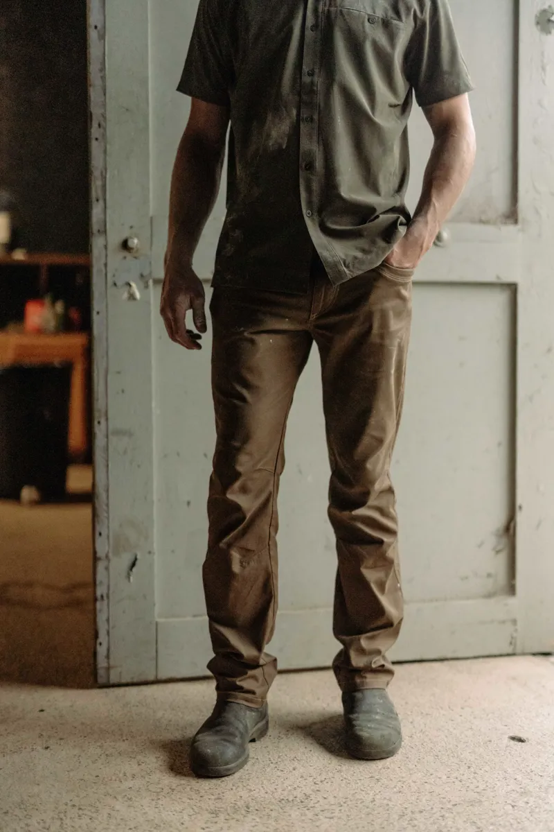 Kuhl Mens Kanvus Jeans - Regular Leg - Dark Khaki-3